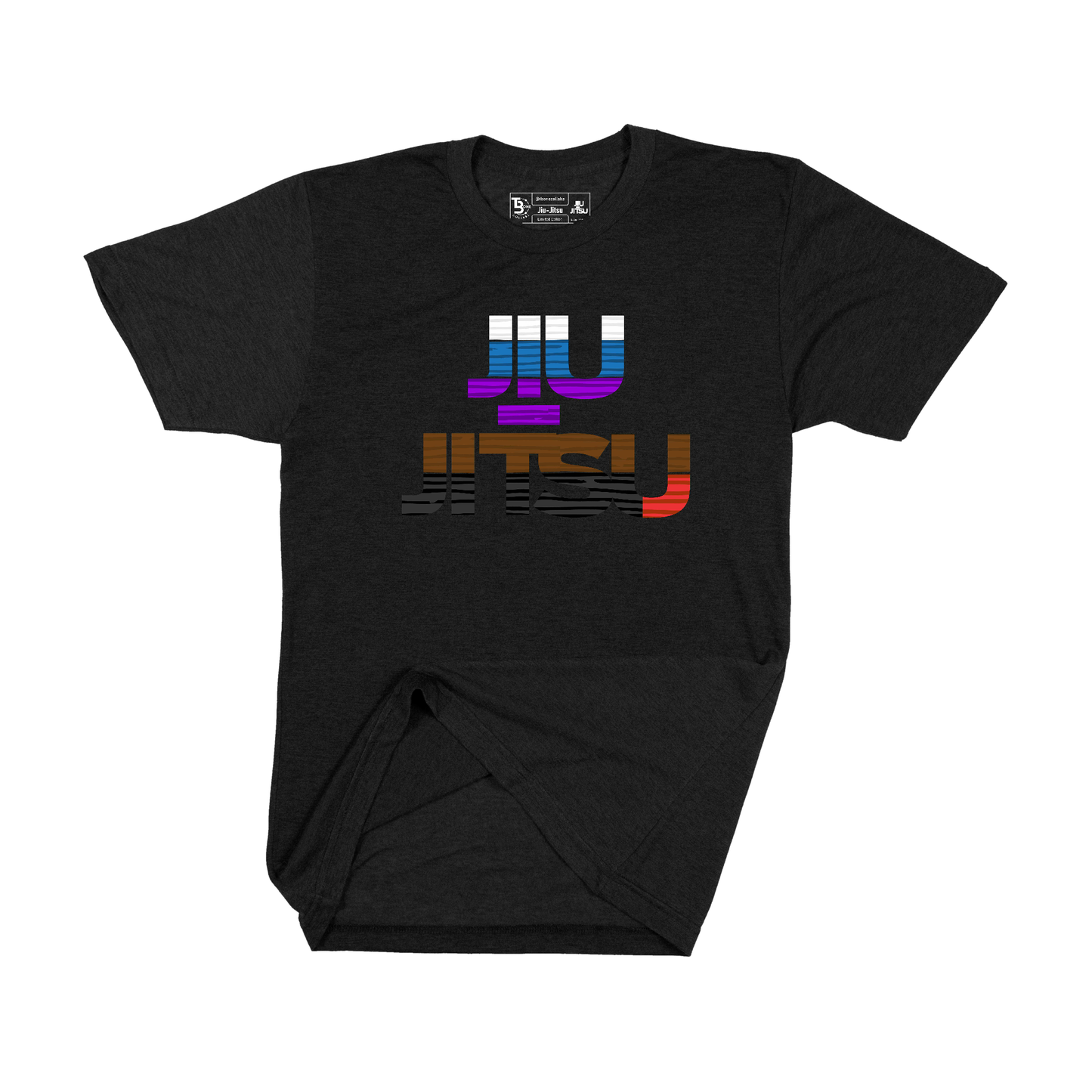 Jiu-Jitsu T-shirt Adult Belt System Journey