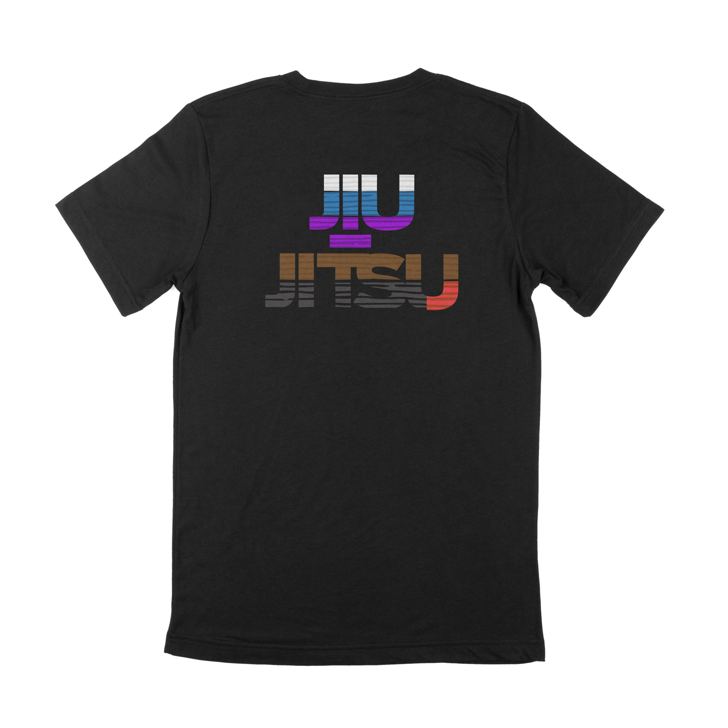 Jiu-Jitsu T-shirt Adult OSS! Belt System