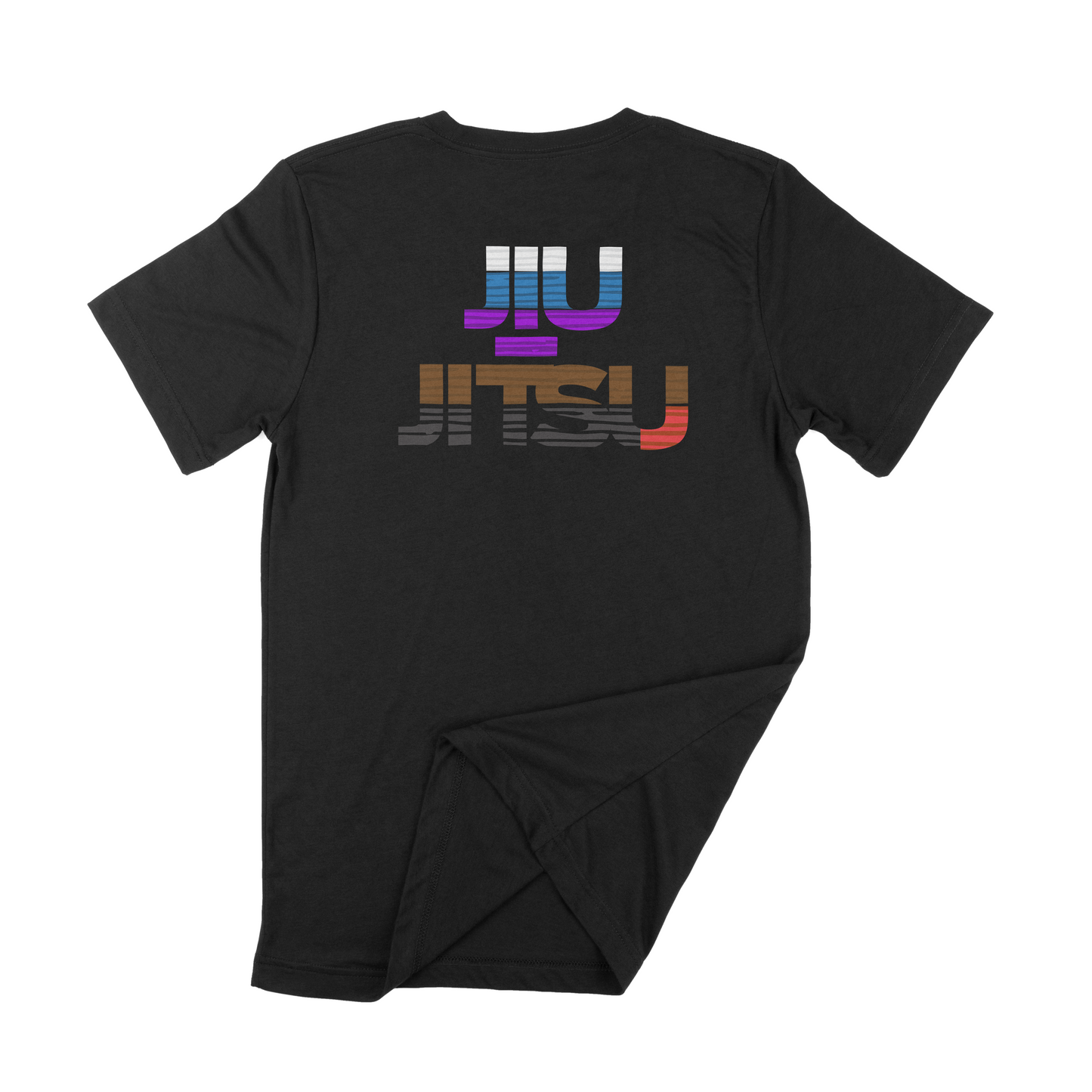Jiu-Jitsu T-shirt Adult OSS! Belt System