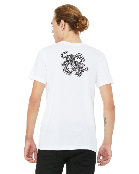 T-Shirt Tiger Two Organik World Lab Collab