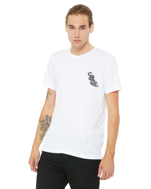 T-Shirt Tiger Two Organik World Lab Collab