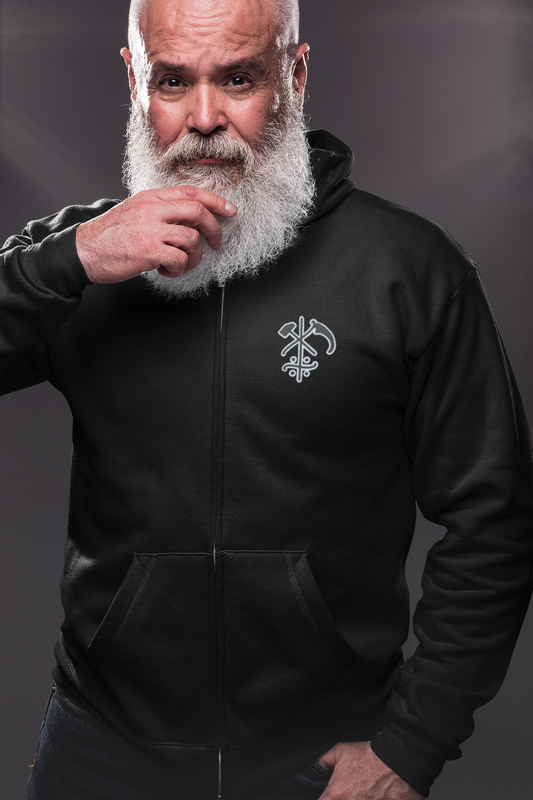 Zip Hoodie Japanese Hannya's Haven Tete Tattooer Collab