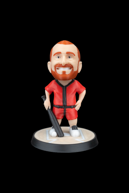 Your Character Baseball Statue 3D Printed | Custom 3D Figurine (Copy)