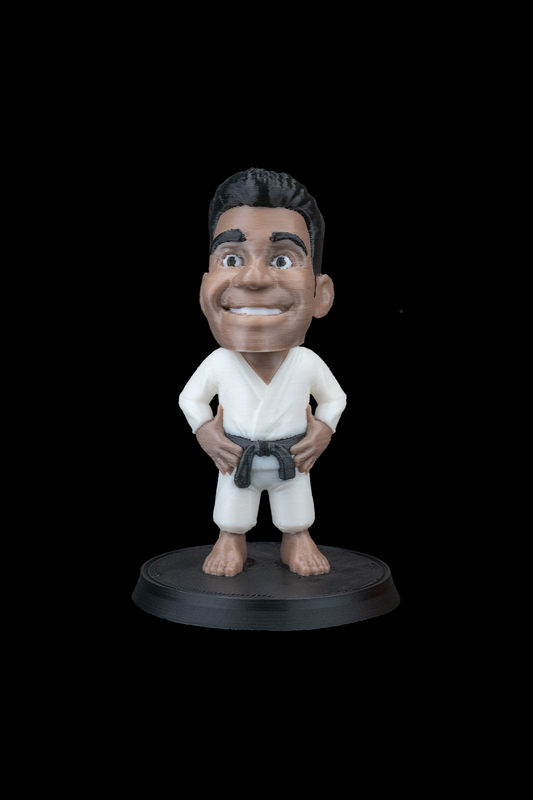 Your Character BJJ Statue 3D Printed | Custom 3D Figurine